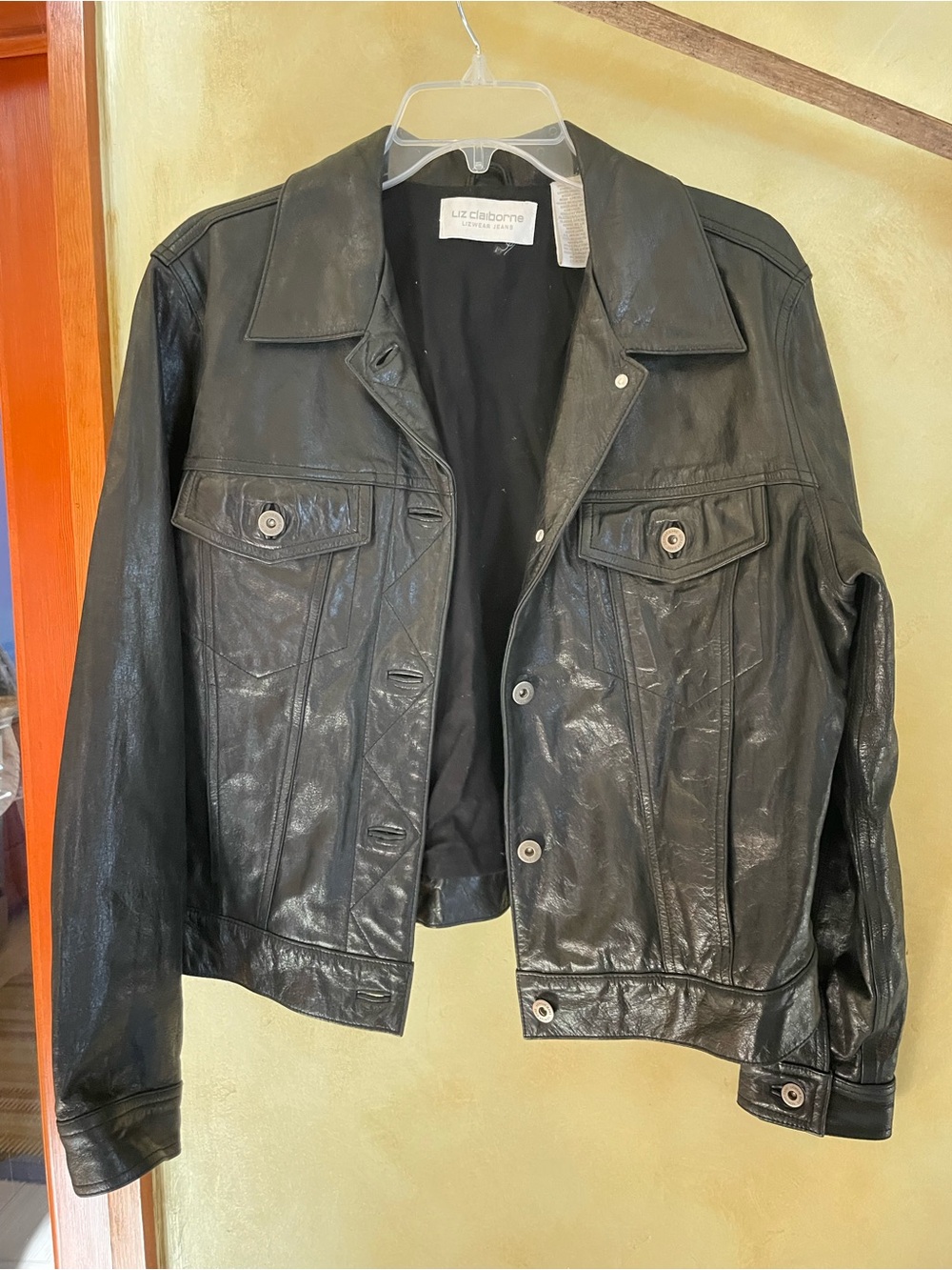 Liz Claiborne Lizwear Leather Jacket